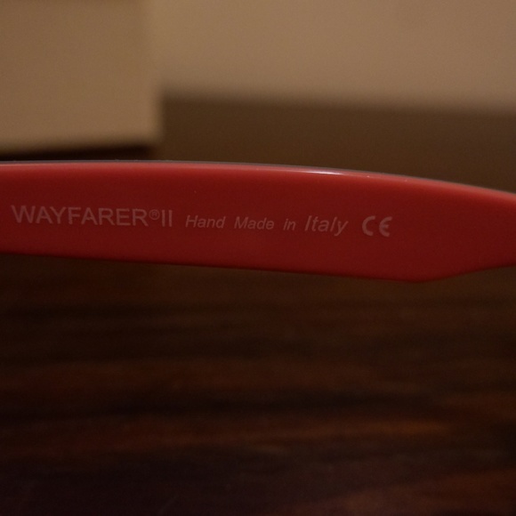 Ray-Ban Wayfarer II Pink & Blue sunglasses - Picture 3 of 4